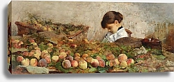 Постер Субкорнола Джованни The Young Peach Seller