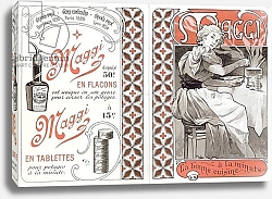 Постер Муха Альфонс Advertisement for Maggi, late 19th century