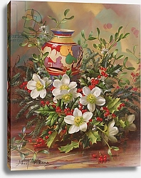 Постер Уильямс Альберт (совр) AB/88/2 Winter Flowers