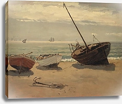 Постер Ксиландер Вильгельм Både på stranden. Skagen