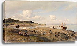 Постер Гуде Ханс Шотландский прибрежный пейзаж