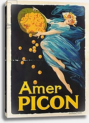 Постер Школа: Французская Advertising poster for aperitif Amer Picon