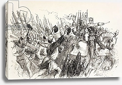Постер Гиберрт Джон Сэр King Henry's forces at the siege of Harfleur, France, 1890