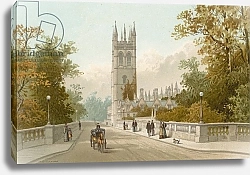 Постер Школа: Английская 19в. Magdalen from the Bridge--Oxford
