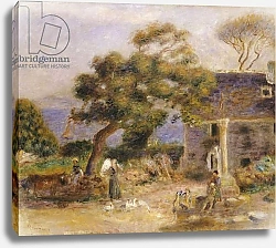 Постер Ренуар Пьер (Pierre-Auguste Renoir) View of Treboul, c.1895