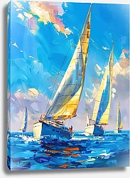 Постер Sunlit sails