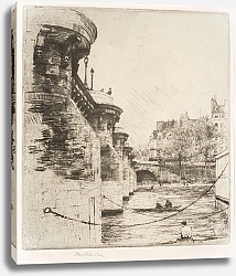 Постер Панкевич Юзеф Pont Marie in Paris, state II