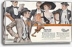 Постер Легендекер Дж. К. Arrow collars, Cluett shirts