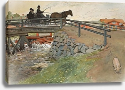 Постер Ларсон Карл Мост