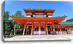 Постер Япония. Киото. Храм Хэйан-дзингу