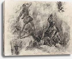 Постер Энсор Джеймс Don Quixote
