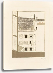 Постер Боннар Пьер Maison dans la cour