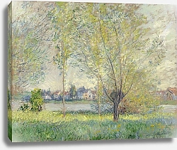 Постер Моне Клод (Claude Monet) Ивы