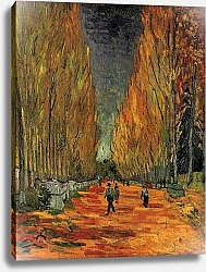 Постер Ван Гог Винсент (Vincent Van Gogh) Les Alyscamps 3