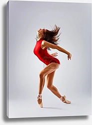 Постер Балерина перед прыжком