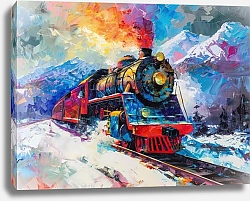 Постер Winter way