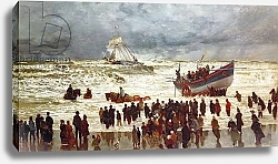 Постер Уилли Уильям The Lifeboat, 1873