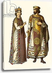 Постер Критцмейстер Альберт (грав) Byzantine Emperor and Empress