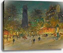 Постер Коровин Константин Башня Сен-Жак