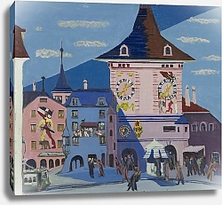 Постер Кирхнер Людвиг Эрнст Bern with Belltower