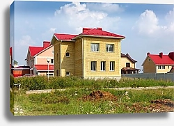 Постер Дома в коттеджном поселке