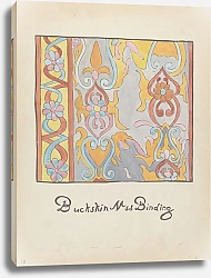 Постер Школа: Американская 20в. Рисунок на пластине 48 из оленьей кожи из портфолио 