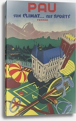 Постер Ребен Джордж По-его климат... его виды спорта