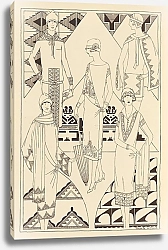 Постер Неизвестен Design motifs inspired by the arts of the American Indians