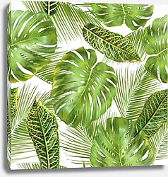 Постер Тропические листья