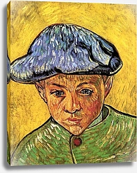 Постер Ван Гог Винсент (Vincent Van Gogh) Портрет Камиля Рулен