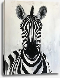 Постер Zebra's stare