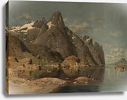Постер Норманн Адельстин Reine on Norway’s Lofoten Islands