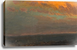 Постер Черч Фредерик Долина Гудзона на закате