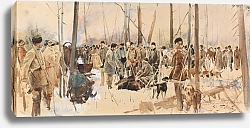 Постер Фалат Джулиан Po polowaniu na niedźwiedzie w Nieświeżu