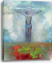 Постер Редон Одилон The Crucifixion, c.1910