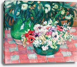 Постер Риссельберге Тео Anémones Et Eucalyptus