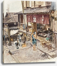 Постер Блум Роберт Фредерик A Street In Ikao, Japan, III