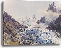 Постер Комптон Эдвард Теодор Glacier des Bois, Chamonix