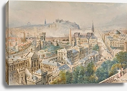 Постер Фостер Майлз  Биркет Edinburgh From Calton Hill
