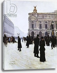 Постер Бакст Леон Outside the Opera, Paris, 1879