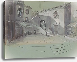 Постер Берар Кристиан Cour de maison – maquette de décor