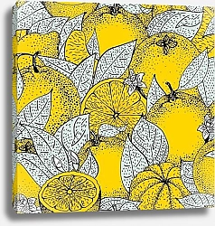 Постер Эскиз с лимонами