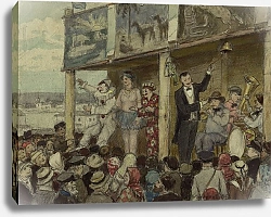 Постер Смирнов Борис Васильевич Theater of Wandering Artists near the Moscow Gates.