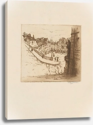 Постер Шимон Тавик Улица Нерудова у подножия замка