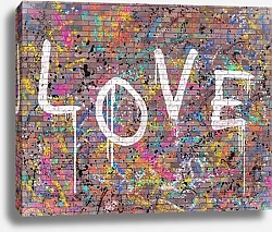 Постер Love on The Wall