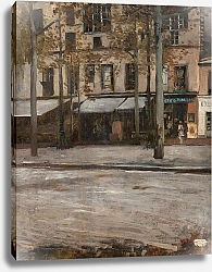 Постер Биргер Хьюго A Street in Paris. Study from Montmartre