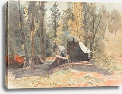 Постер Ричмонд Джеймс Хижина ‘итальянской тусовки’, старые раскопки на бульваре Буллер