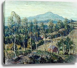 Постер Лоусон Эрнест Березы Новой Англии