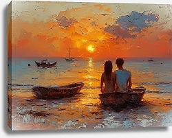 Постер Sunset for two