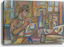 Постер Блондер Саша Malarz w pracowni